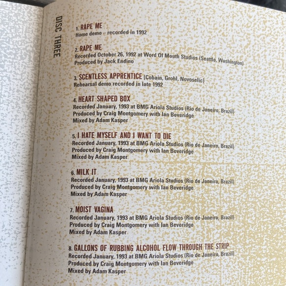 Nirvana With the Lights Out Boxed CD Set - Picture 14 of 17